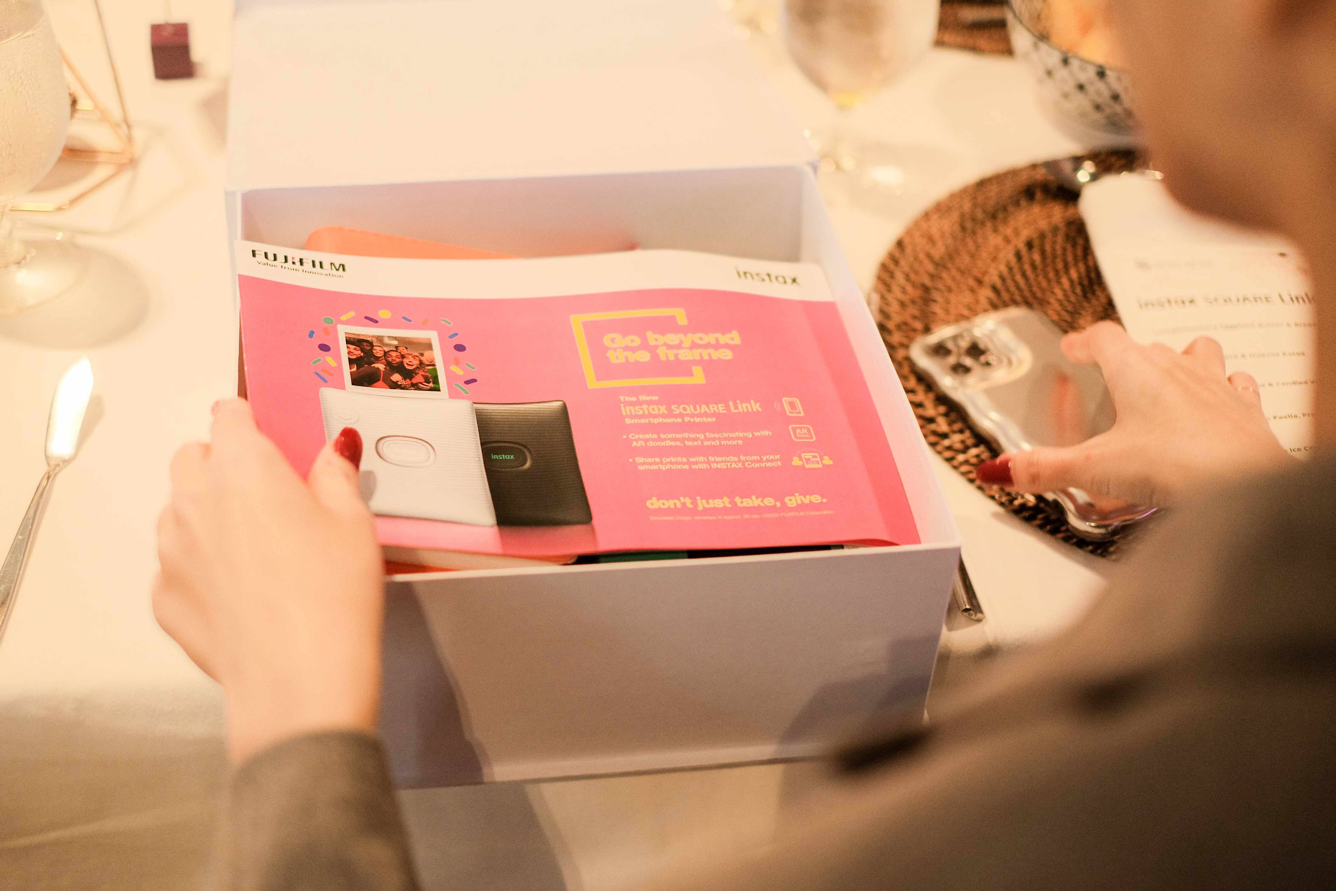 Fujifilm instax SQUARE Link launch